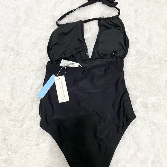 NWT-CUPSHE One Piece Halter Tummy Control Multiway Swimwear Bathing Suits S - Picture 4 of 7
